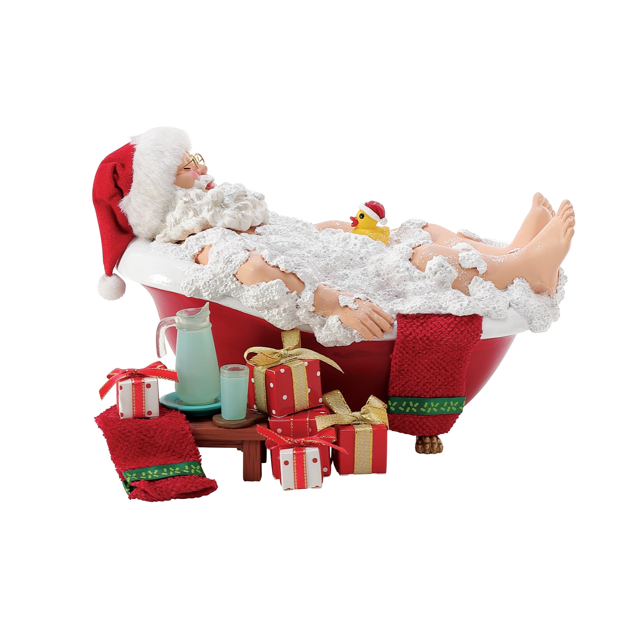 Department 56 Possible Dreams Santa Claus Comfort and Joy Christmas Multicolor Figurine 6in H