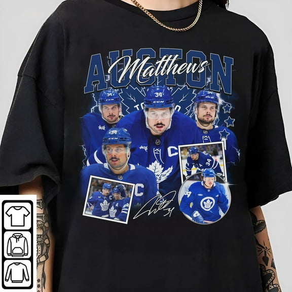 Comfort colors Auston Matthews T-Shirt, Sport Vintage Shirt, Gift For Hockey Fans