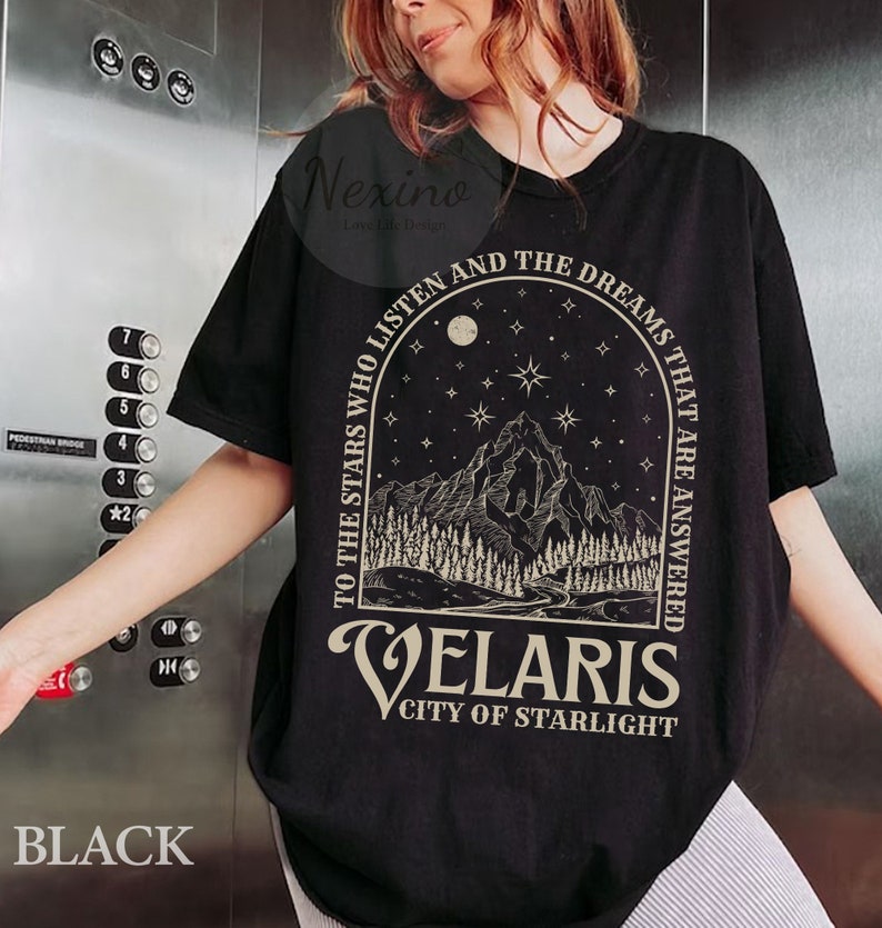 Comfort colors beautiful, Velaris City of Starlight ACOTAR Shirt ...