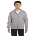 thumbnail image 1 of ComfortBlend Boy's EcoSmart Full-Zip Hoodie Sweatshirt, Style P480, 1 of 1
