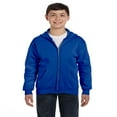 thumbnail image 1 of ComfortBlend Boy's EcoSmart Full-Zip Hoodie Sweatshirt, Style P480, 1 of 3