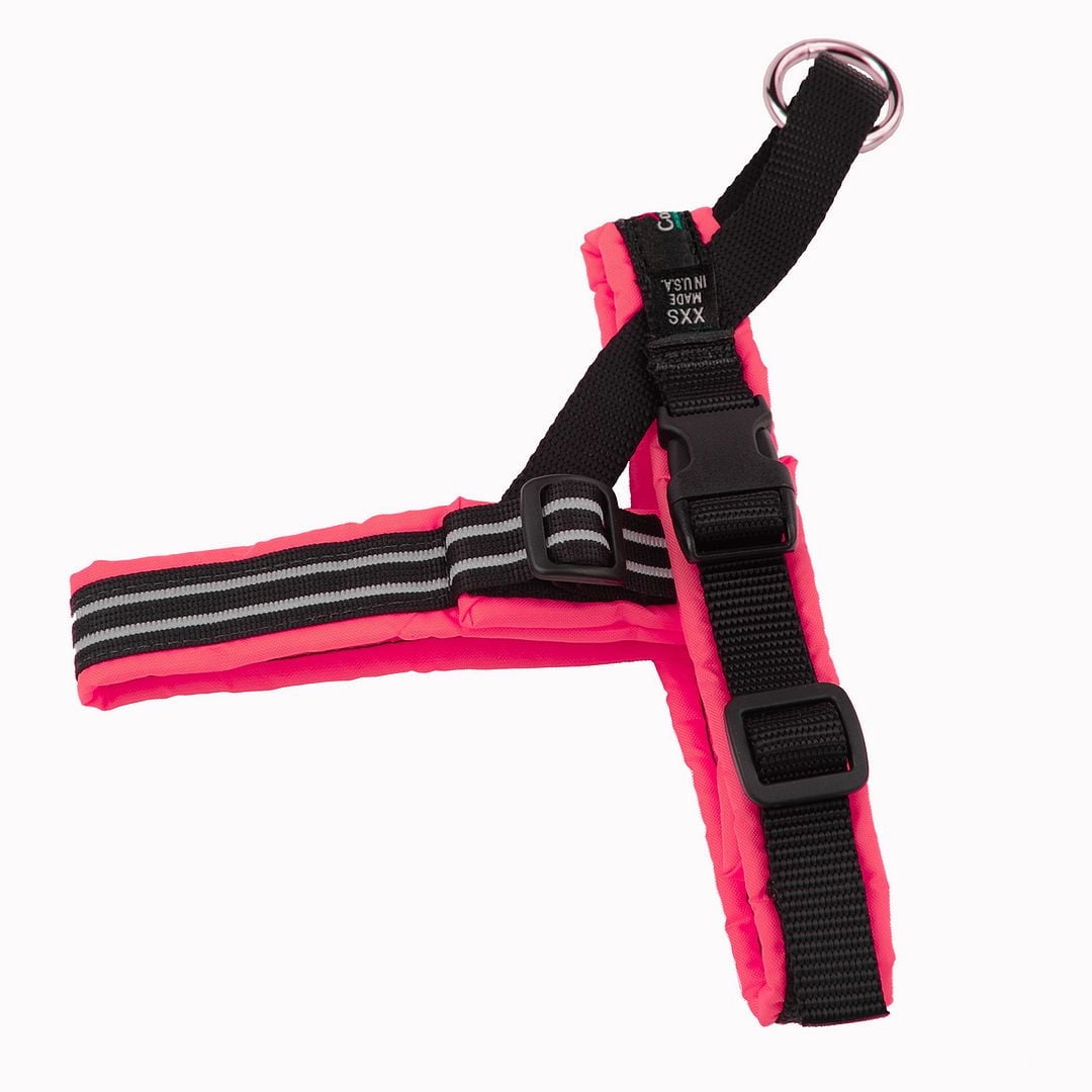 ComfortFlex Sport Dog Harness – No-Choke, Fully Padded, Non-Chafing Harness - Berry, Petite