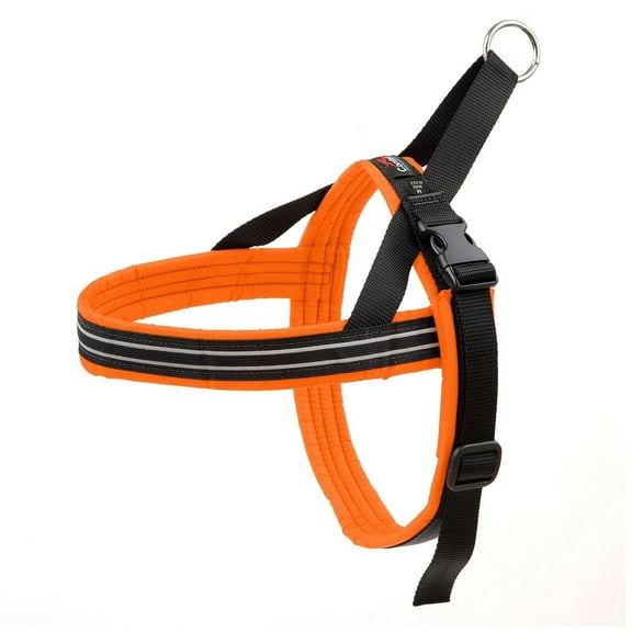 ComfortFlex Sport Dog Harness – No-Choke, Fully Padded, Non-Chafing Harness - Hunter Orange, XLarge