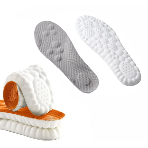 ComfortPro Foot Massage Insoles – Breathable Shock Absorbing Inserts for Men & Women, Posture Support, Pain Relief Shoe Inserts