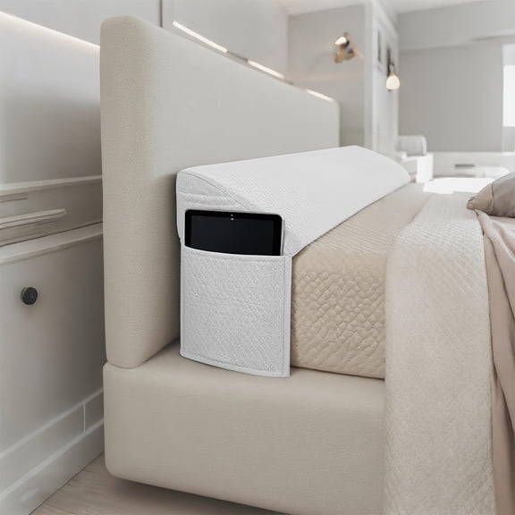 ComfortSleep Bed Wedge Pillow - 0-7" Adjustable Gap Filler for Headboard & Mattress, Ergonomic Backrest with Multi-Function Design, Perfect for Ultimate Support & Relaxation