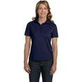 thumbnail image 1 of ComfortSoft� Cotton Pique Women's Polo Shirt 3X NA, 1 of 3