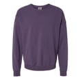 thumbnail image 1 of ComfortWash by Hanes B35700678 Garment-Dyed Unisex Crewneck Sweatshirt, Grape Soda - 3XL, 1 of 4