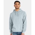 thumbnail image 1 of ComfortWash by Hanes B35800266 Garment-Dyed Unisex Hooded Sweatshirt, Soothing Blue - Extra Large, 1 of 5
