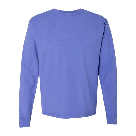 ComfortWash by Hanes GDH200 Unisex 5.5 oz., 100% Ringspun Cotton Garment-Dyed Long-Sleeve T-Shirt