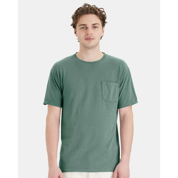 ComfortWash by Hanes Garment Dyed Pocket T-Shirt Size up to 3XL