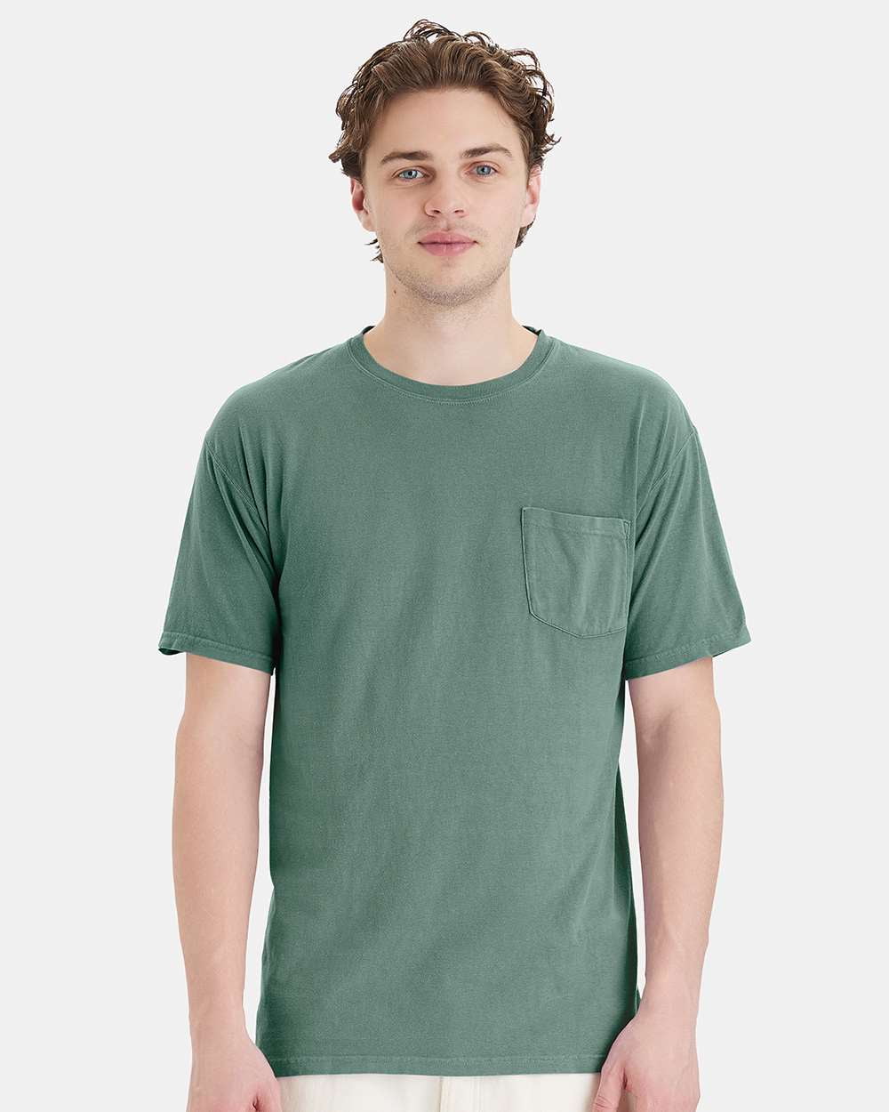 ComfortWash by Hanes Garment Dyed Pocket T-Shirt - Walmart.com