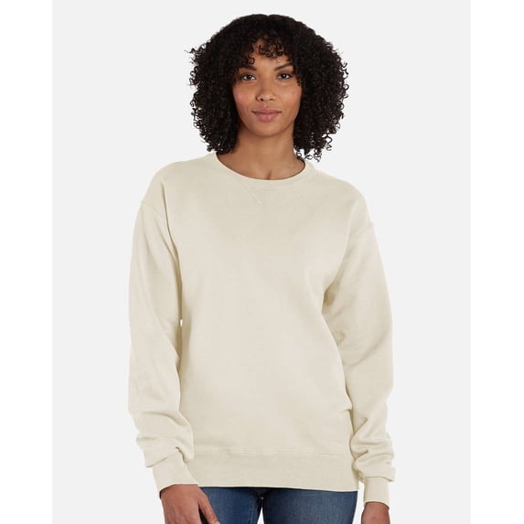 ComfortWash by Hanes Garment Dyed Unisex Crewneck Sweatshirt Size up to 5XL