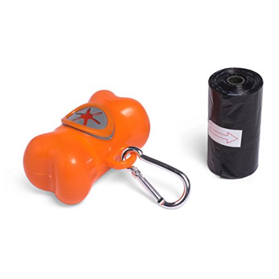 Petface Poop Bag Dispenser and Pet Waste Bags