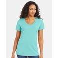 thumbnail image 1 of ComfortWash by Hanes Garment-Dyed Women's V-Neck T-Shirt, 1 of 5