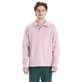 thumbnail image 1 of ComfortWash by Hanes - Unisex Garment Dye Polo Collar Sweatshirt - GDH490 - COTTON CANDY - L, 1 of 1