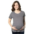 thumbnail image 1 of Comfortable 3 Pack Maternity Shirts Blank Pregnancy Shirts Plain Fitted Tees, 1 of 9