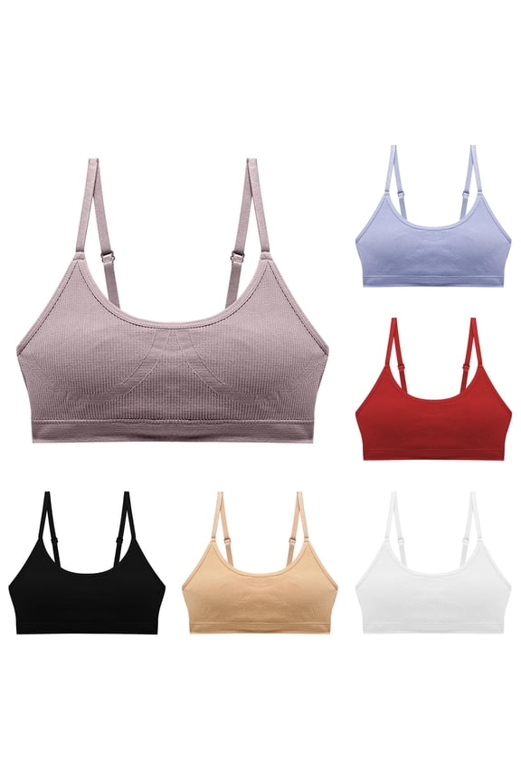 Comfortable Adjustable Bra No Underwire Seamless Bra for Women Staples Bra