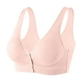 thumbnail image 1 of Comfortable Adjustable Bra No Underwire Seamless, High Resilience Band, Nylon Spandex, Plus Size Support, 1 of 5