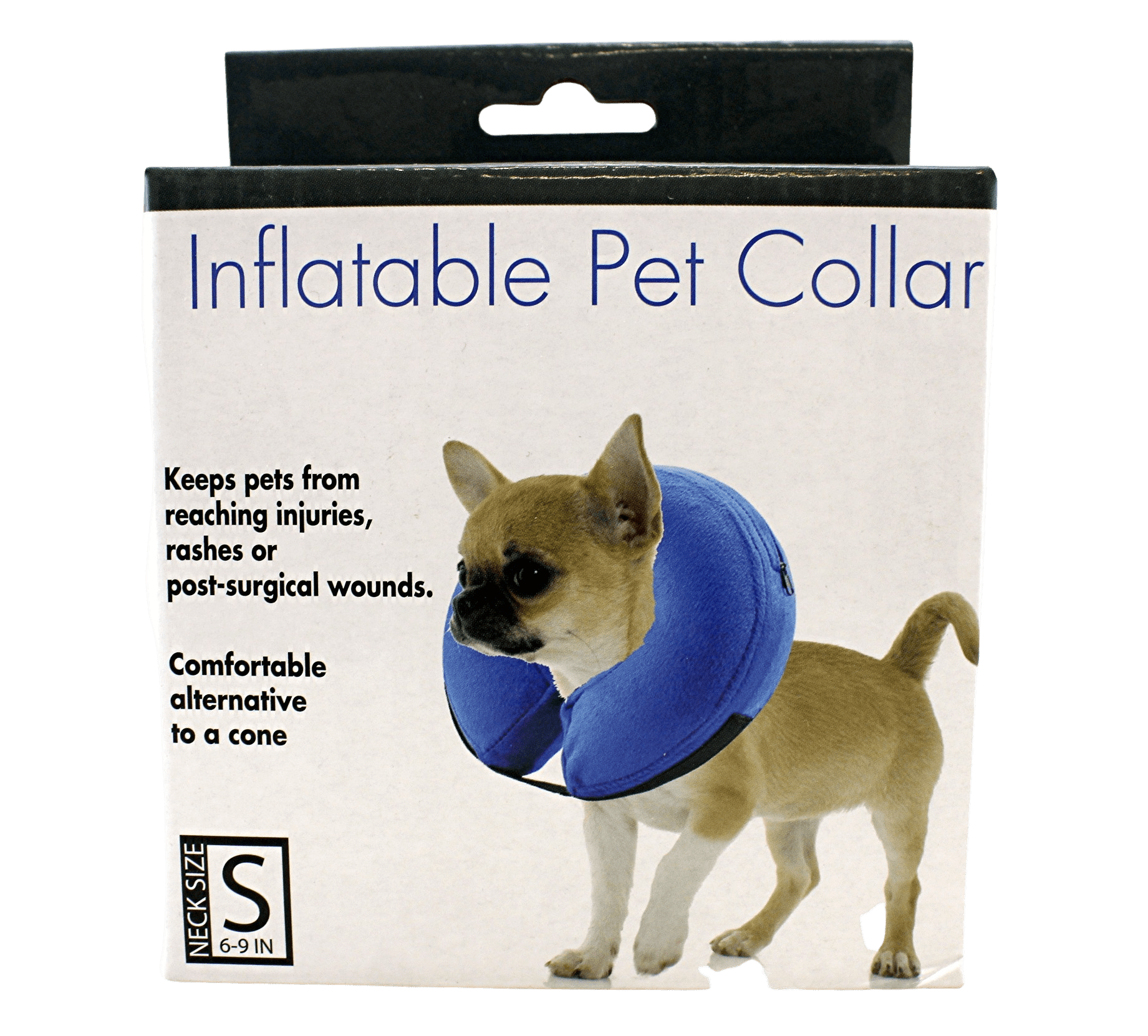 Comfortable & Adjustable Inflatable Pet Collar Alternative to Cone