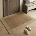thumbnail image 1 of Comfortable Area Rug Extra Soft Carpet for Living Room and Bedroom, Beige Striped Decorative Floor Mat for Home Office Balcony, Plush Accent Rug for All Season Use, 1 of 6