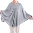 thumbnail image 1 of Comfortable Baby Feeding Shawl Cotton Privacy Protecor Nursing Sleeve Wearable Shawl for Mom Outdoor Use, 1 of 9