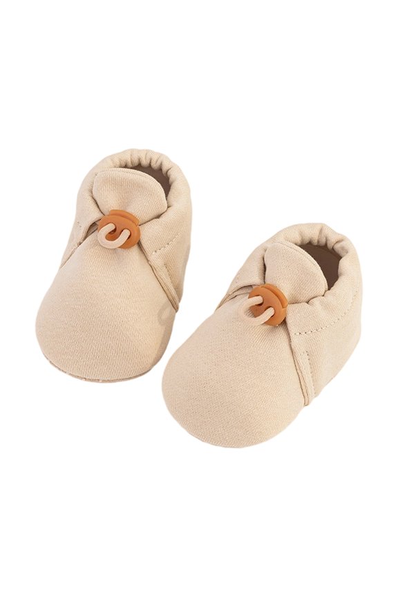 Comfortable Baby Walking Shoes Cotton Construction Flexible Soles Air Cooled Design Elastic Closures Systems