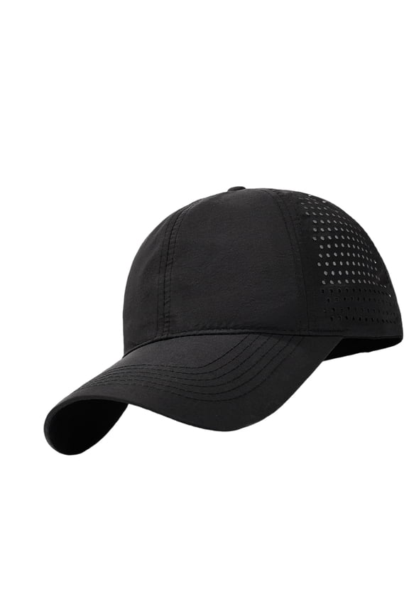 Comfortable Baseball Cap Ventilation Quick Drying Sun Protective Hat with Long Brims for Women Men Outdoor Activity