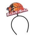 thumbnail image 1 of Comfortable Basketball Hairband For Boys Girls Fabric Sport Theme Head Accessory Team Spirit Cheerleader Headwear, 1 of 18