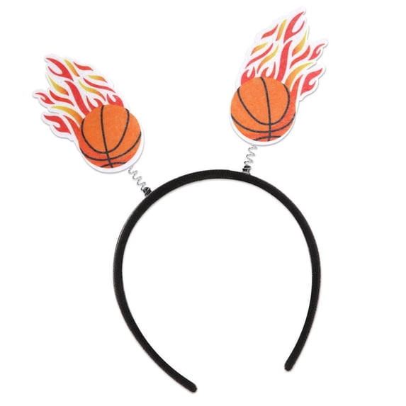 Comfortable Basketball Hairband For Boys Girls Fabric Sport Theme Head Accessory Team Spirit Cheerleader Headwear