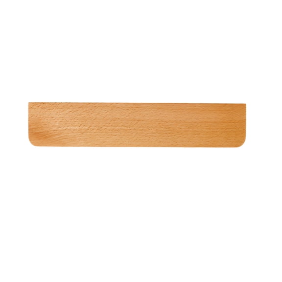 Comfortable Beech Wrist Rest with NonSlip Mat Ergonomic Desktop Wrist Support for Mechanical Keyboard 61 104