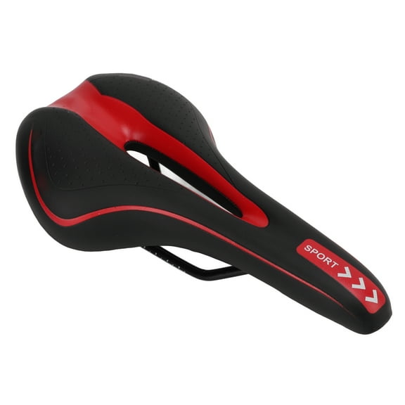 Comfortable Bike Seat, Shock Absorbing, Breathable Hollow Design, Fits Most Bicycles