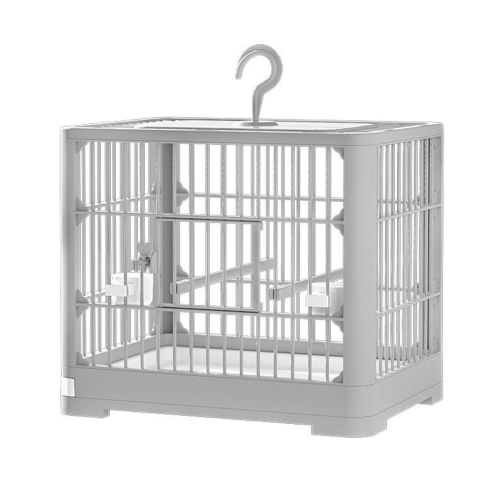 Visual Reference: Comfortable Bird Habitat Cage Bird House With Perch For Home