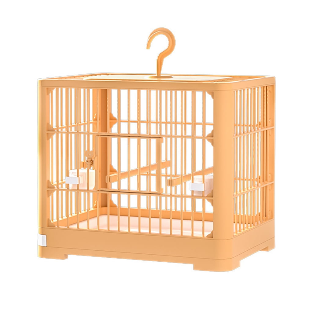 Picture of Comfortable Bird Habitat Cage Bird House with Perch for Home Garden ...