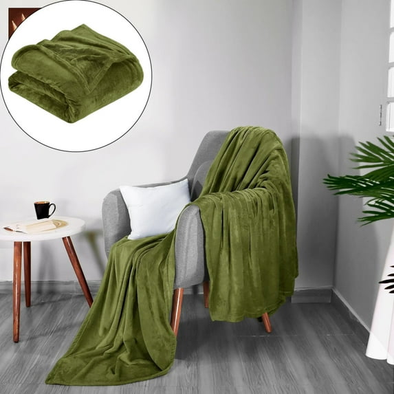And Comfortable Blanket Lightweight Plush Flannel Blanket Warm Plush Blanket Sofa Bed Hug Blanket Bed Blanket Anti Static Fuzzy Soft Blanket Microfiber Light Blanket