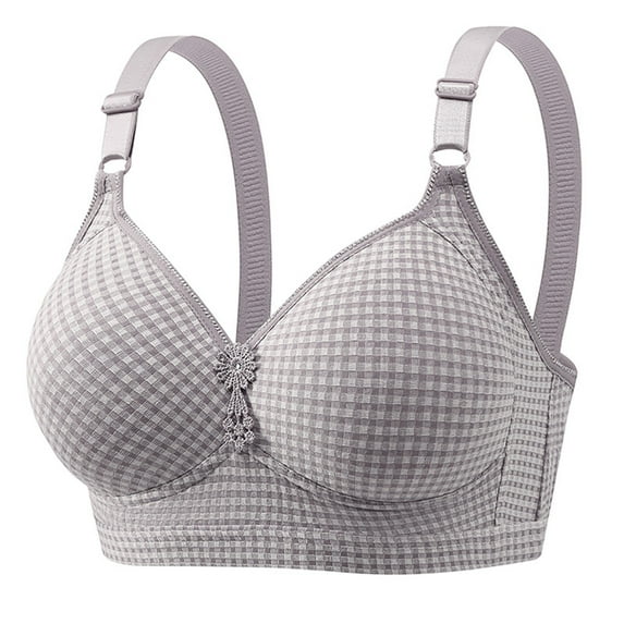 Comfortable Bras for Women Women's Bras Everyday Bras for Women Bras for Women No Underwire Woman's Fashion Comfortable Breastplate Lace Breathable Bra Underwear No Rims