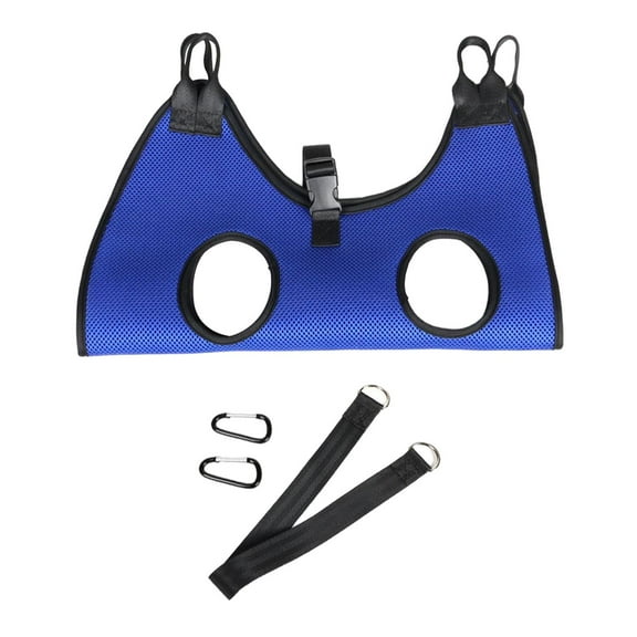 Comfortable Cat Grooming Hammock Pet Bathing Mesh Cloth Trimming Adjustable Nail L