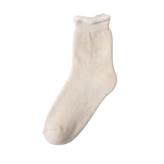 Comfortable Compression Socks for Women Comfortable And Breathable Solid Color Plush And Thick Insulated Long Socks Saving to 65% off!