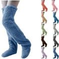 thumbnail image 1 of Comfortable Compression Socks for Women Winter Lengthening And Thickening Plush Warm Leg Cover Home Socks Knee-warm Floor Socks Saving to 65% off!, 1 of 9