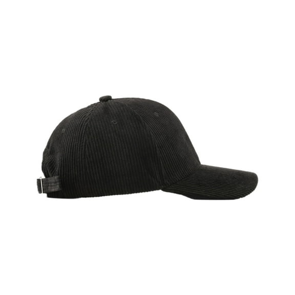 Comfortable Corduroy Baseball Caps For Various Head Size Solid Color Baseball Hat For Adult Teens Outdoor Activity
