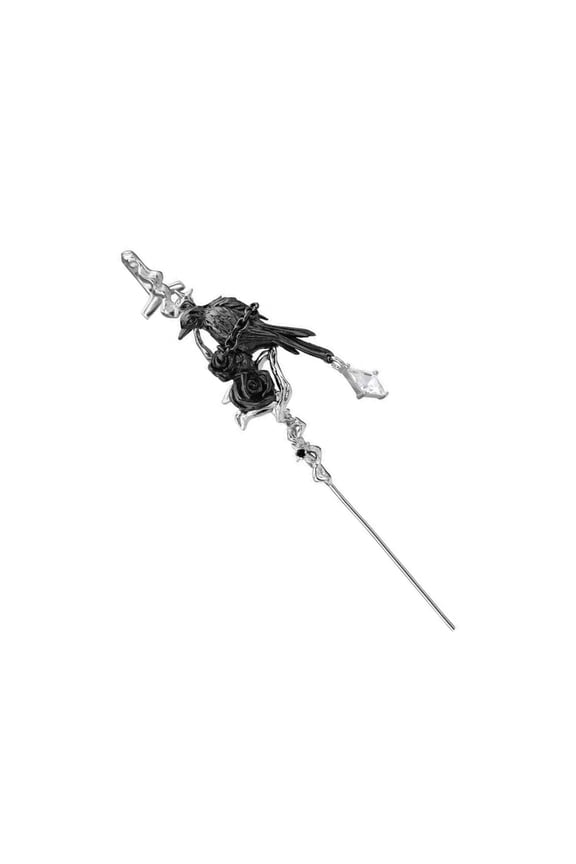 Comfortable Crow Ear Stud Minimalist Gothic Piercing Earring Ear Accessories