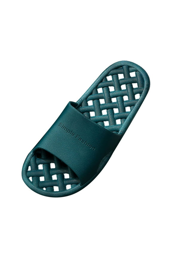 Comfortable Cushion House Slippers for Women Indoor Outdoor EVA Foam Footbed Shower Shoes