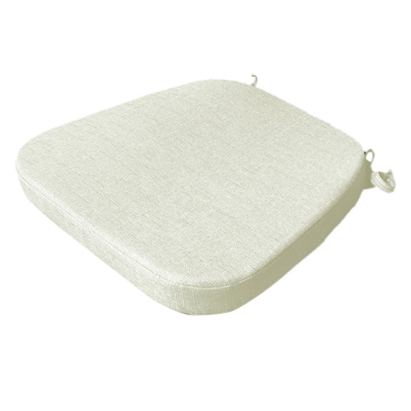 Comfortable Detachable Washable Seat Cushion - Linen Fabric with High-Density Sponge, for Dining/Living Room, Bedroom Sofa