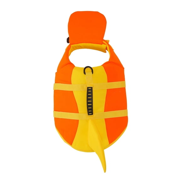 Comfortable Dog Flotation Life Suit Buoyancy Swim Vests With Reinforced Stitching And Easy Carry Handle For Pool Safety