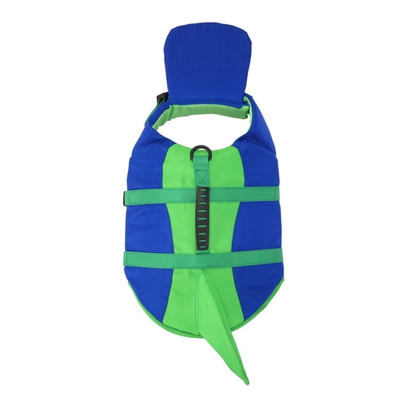 Comfortable Dog Flotation Life Suit Buoyancy Swim Vests With Reinforced Stitching And Easy Carry Handle For Pool Safety