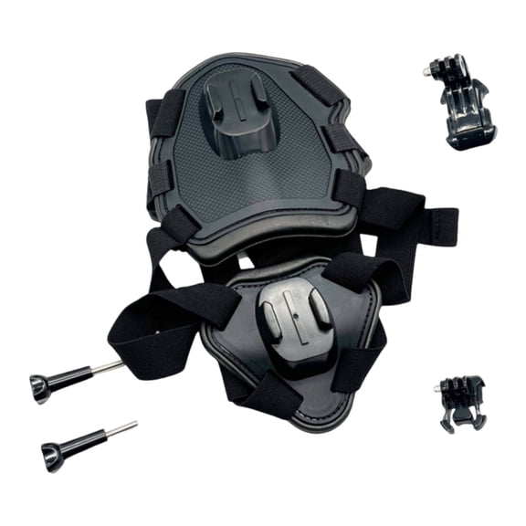 Comfortable Dog Vest With Quick Release Base For Camera 360Rotation Compatible for Action Cameras or 7-54kg Pet