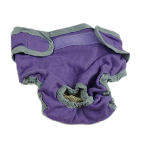 Comfortable Dogs Diapers with Strong Fastener Strap, Washable Reusable Panties for Small Pets, 4 Colors, Available