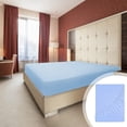 thumbnail image 1 of Comfortable Double Bed Sheet Breathable and Easy Care Non-Slip Bed Cover All-Inclusive Mattress Protector Soft Fiber Suitable For Sleeping Naked, 1 of 7