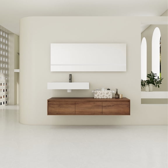 Comfortable Drawer Opening - 45 Beveled Handle for Bathroom Vanity