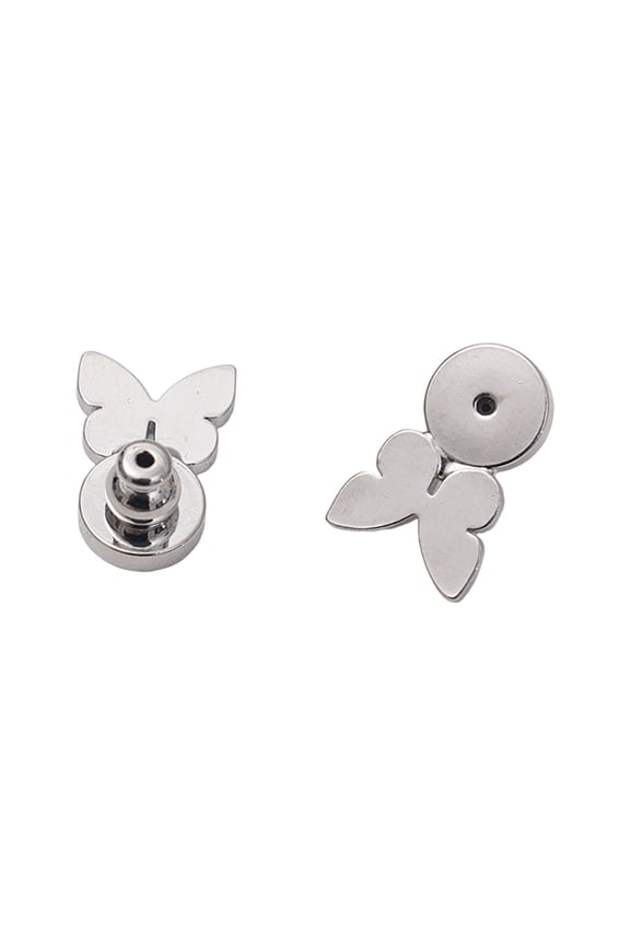 Comfortable Earring Lift Support For Sagging Earlobes Adjustable Silicone Backings Secure Heavy Earrings Sophisticated Design