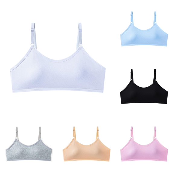 Comfortable Everyday Bra for Girls with Adjustable Wide Back Hook Closure in Soft Everyday Wear Seamless Support All Seasons Comfort for Home and Leisure